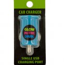 Glow in the Dark Dual USB Port Car Charger