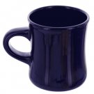 10 oz. Cobalt Ceramic Hourglass Mug
