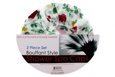 Bouffant Style Shower Spa Cap Set