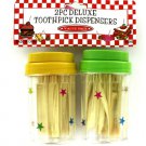 Toothpick dispenser set