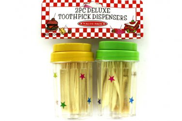 Toothpick dispenser set