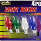 5 Watt colored light bulbs