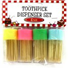 Toothpick Dispenser Set