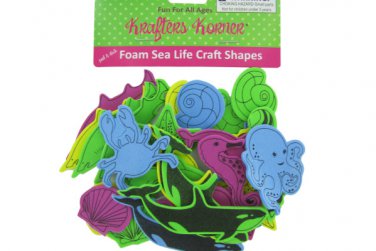 Foam Sea Life Craft Sticker Shapes