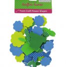 Foam Flower Craft Sticker Shapes