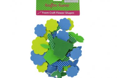 Foam Flower Craft Sticker Shapes