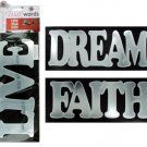 Self-Adhesive Inspirational Words Wall Decor