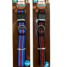 Striped Nylon Dog Collar