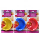 Silicone bakeware, crescent shape