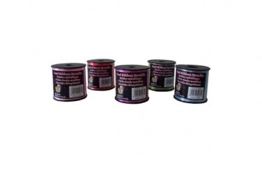 Metallic curling ribbon, assorted colors