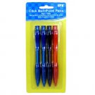 Ballpoint pens, pack of 4