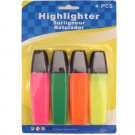 Highlighters, pack of 4