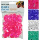 Plastic decorative rocks