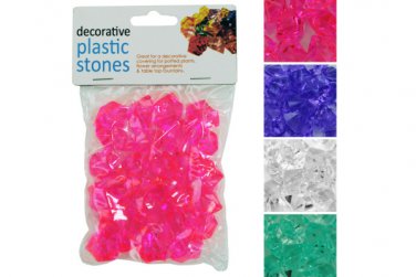 Plastic decorative rocks