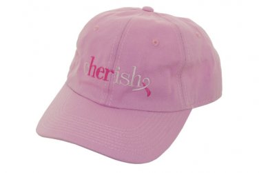cherish pink ballcap