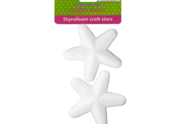 Styrofoam Craft Stars