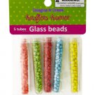 Multi-Color Glass Beads in Tubes