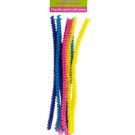 Chenille Spiral Craft Stems