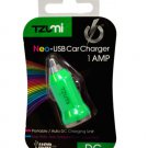 Green USB Car Charger