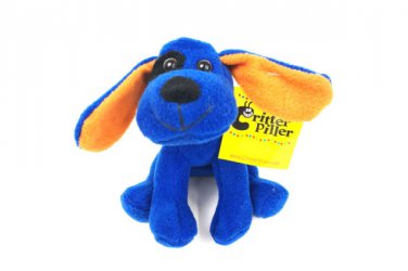 Plush Blue Dog Critter Piller Baby