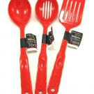 Red Melamine Kitchen Tools