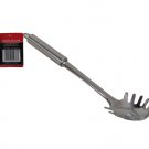 Stainless steel pasta spoon