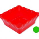 Decorative Square Plastic Bowl