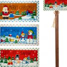 Holiday Greetings Wood Yard Stake