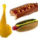 Meat Lovers Squeaking Dog Toy