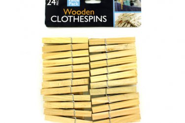 Wooden Clothespins Set