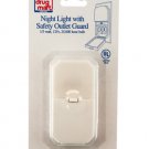 night light with safety outlet guard 125 v