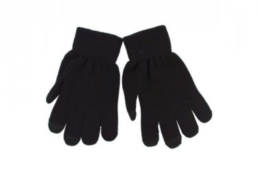 Black Touch Screen Gloves