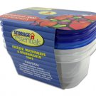 Rectangular Food Storage Containers with Lids