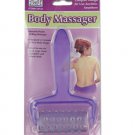 Plastic rolling body massager