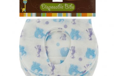 Disposable Absorbent Baby Bibs Set
