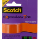 Scotch Expressions Removable Tape - Orange