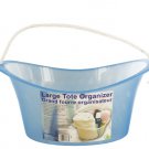 Oval Bath Organizer Caddy with Rope Handle