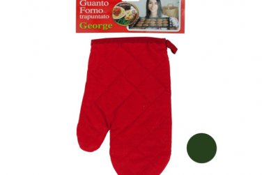 Quilted Cotton Oven Mitt