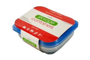 Small Rectangular Food Storage Container Set