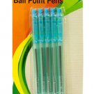 Light Blue Ball Point Pens Set