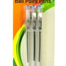 Blue Ball Point Stick Pens Set