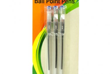 Blue Ball Point Stick Pens Set