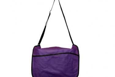 Purple Messenger Bag
