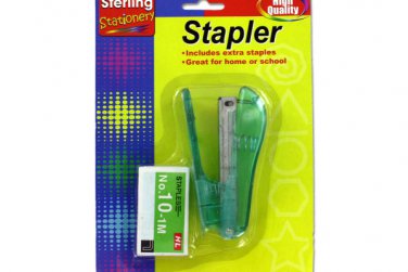 Miniature stapler with staples