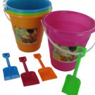 Beach pail with shovel