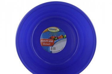 Multi-purpose plastic bowl
