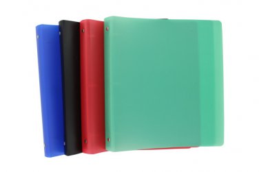 3-ring binder, 1 inch, assorted colors
