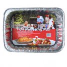Large foil roasting pan