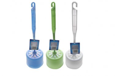 Toilet brush with holder