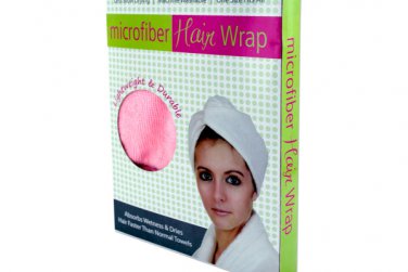 Microfiber hair wrap